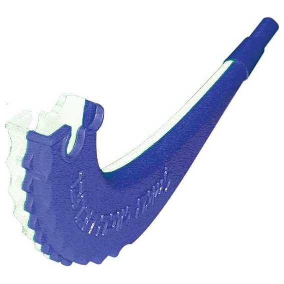 Blue & White Toy Shofar