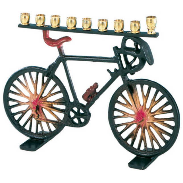 Bicycle Menorah -Perfect For Hanukkah