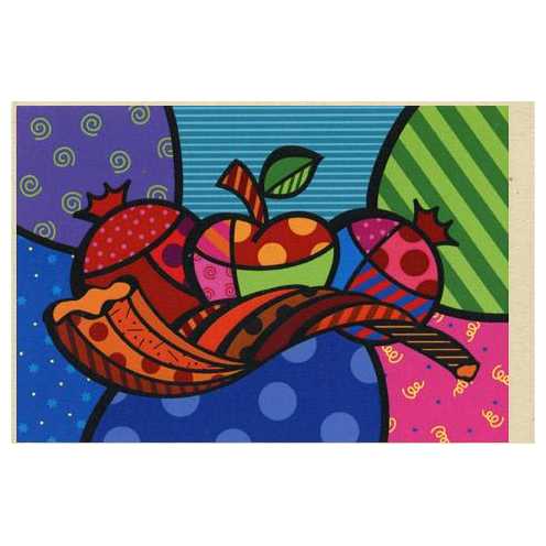Holiday Traditions - Box Of 10 Cards -Perfect For Rosh Hashanah