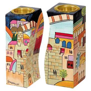Jerusalem Fitted Candlesticks