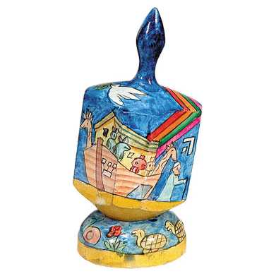 Large Noah's Ark Dreidel -Perfect For Hanukkah