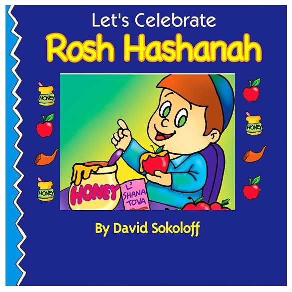 Lets Celebrate Rosh Hashanah - Board Book -Perfect For Rosh Hashanah