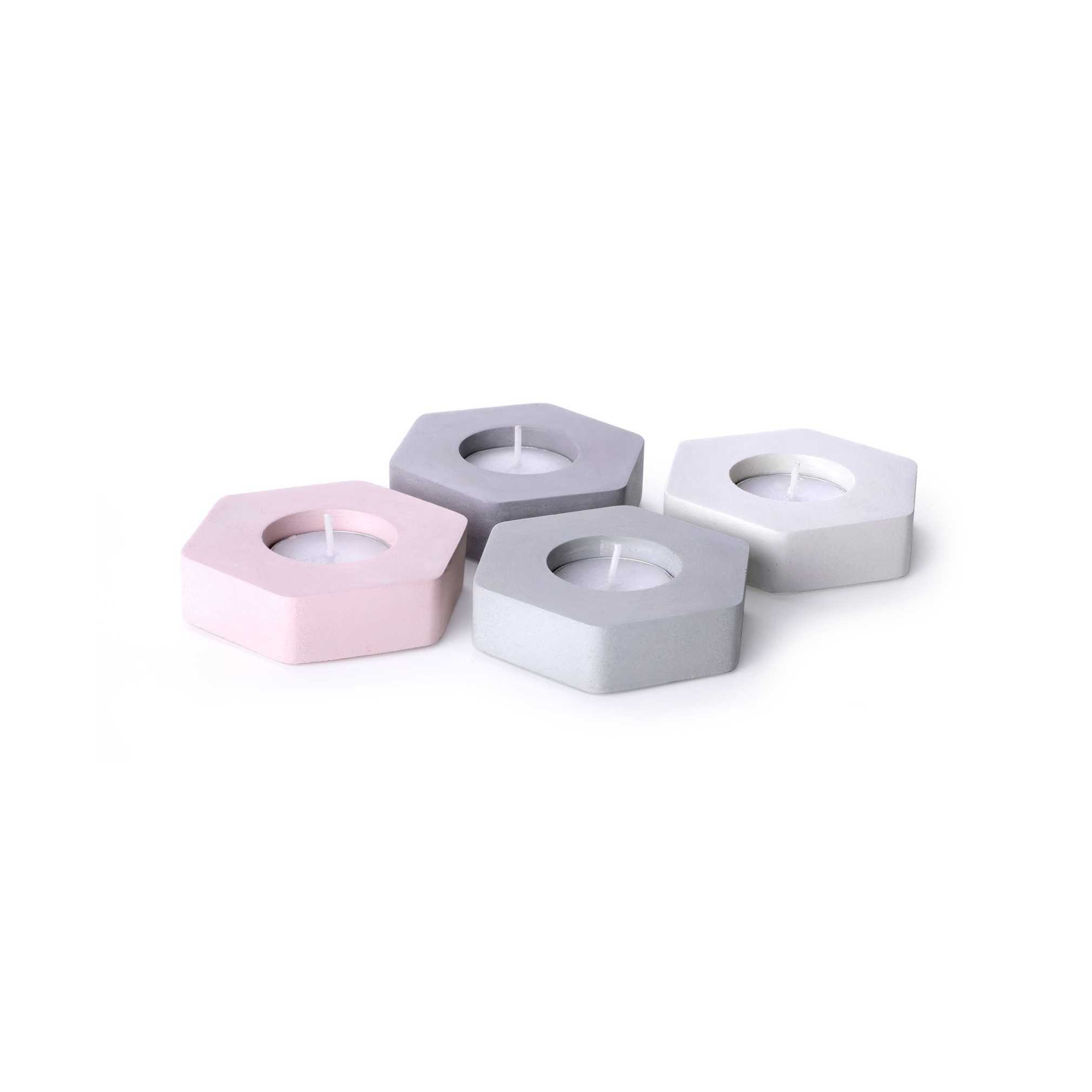 Modern Cement Tealight Holder By Project Lev