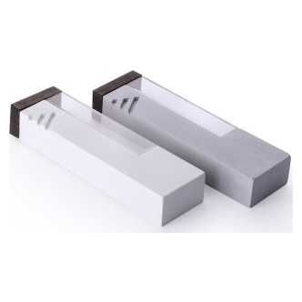 Modern Minimalist Cement Wedding Keepsake Mezuzah Case By Project Lev