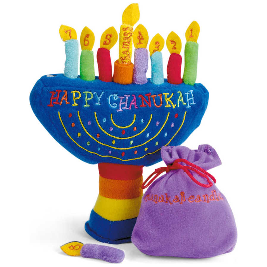 My Soft Menorah Set -Perfect For Hanukkah