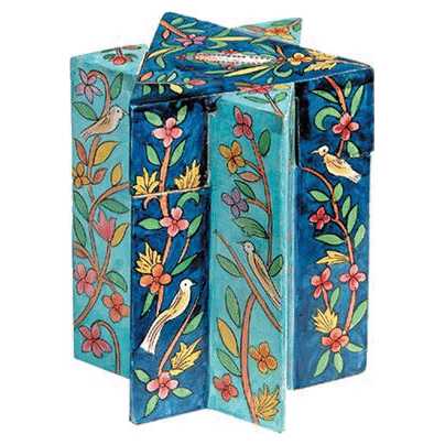 Oriental Jewish Star Tzedakah Box