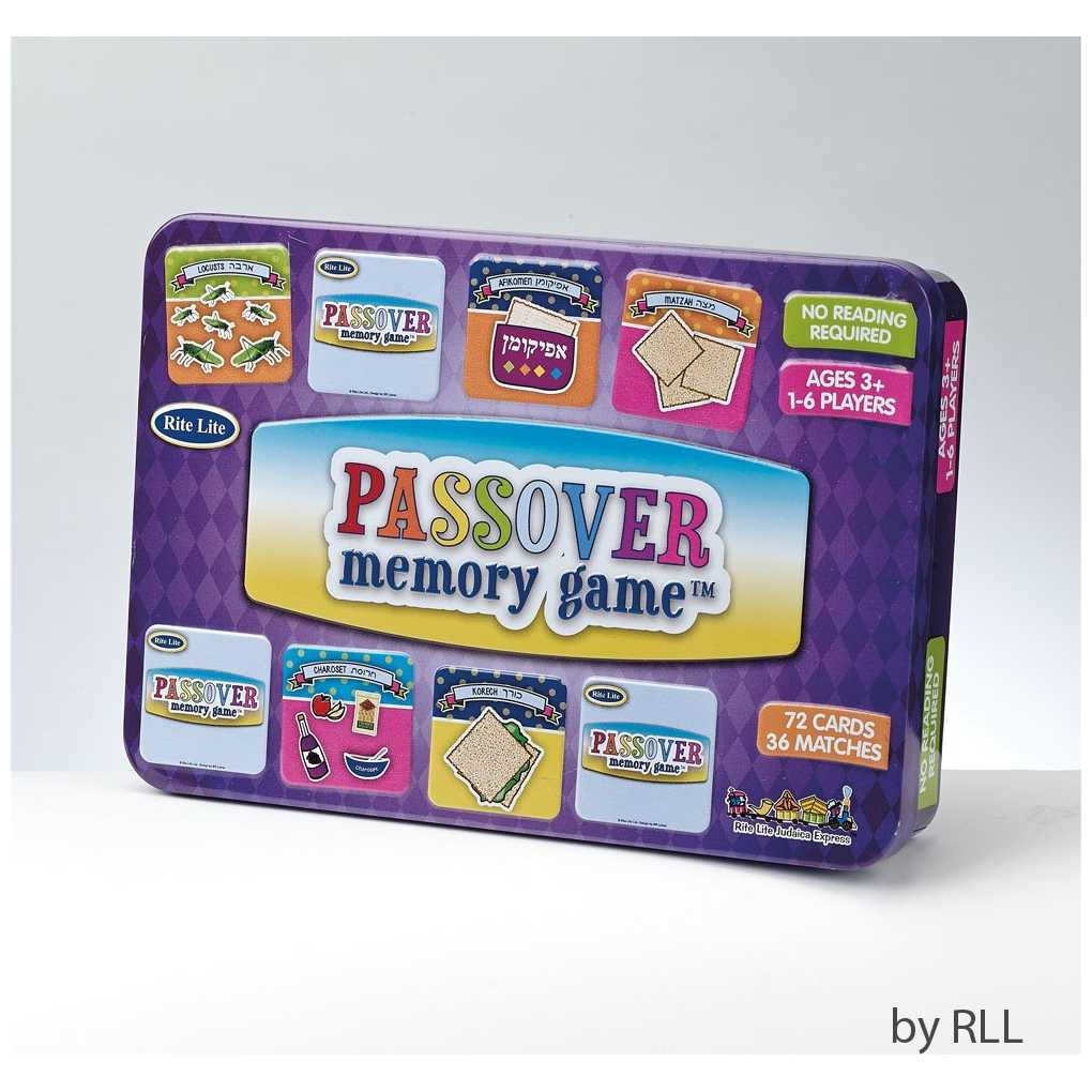 Passover Memory Game -Perfect For Passover