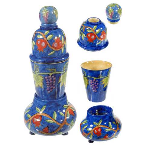 Pomegranates Travel Shabbat & Havdalah Set