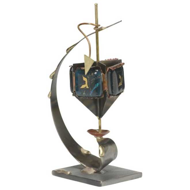 Simply Elegant Displayed Dreidel -Perfect For Hanukkah