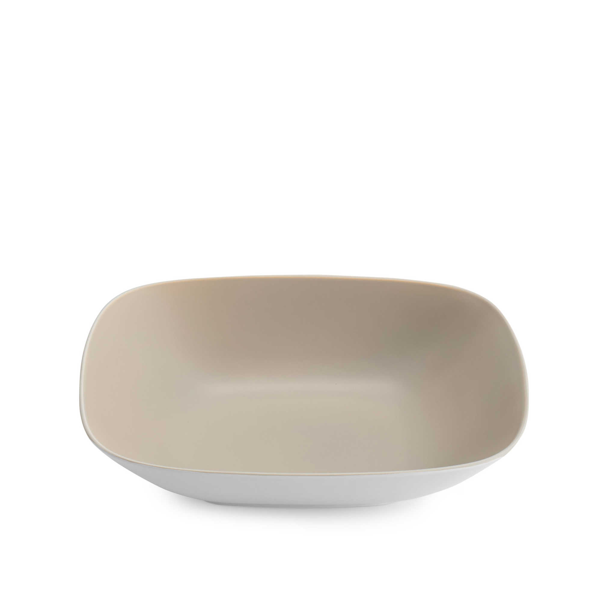 Stoneware Square Serving Bowl - Sand