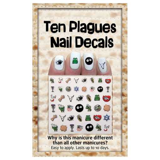 Ten Plagues Nail Decals - Passover Nail Art! -Perfect For Passover