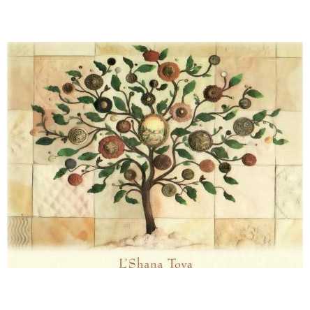 The Tree Of Life - Box Of 10 Cards -Perfect For Rosh Hashanah
