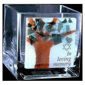 Tree Of Life Yahrzeit Candle Holder -Perfect For Yom Kippur