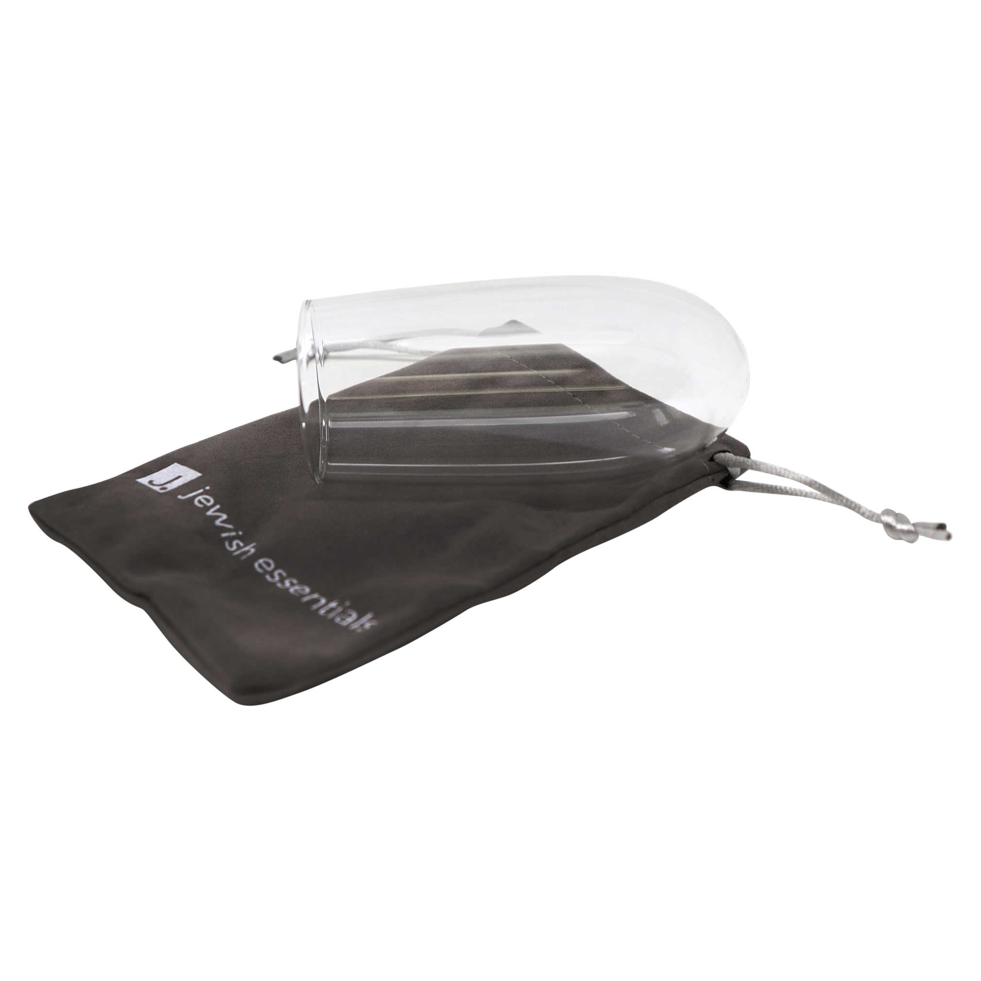 Wedding Chuppah Breaking Glass By Jewish Essentials (Clear)